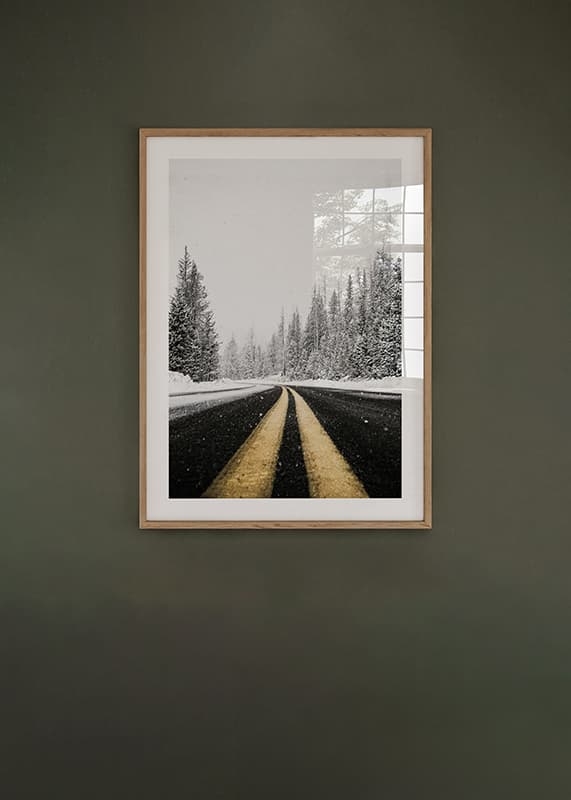 Winters Path Plakatas Žiema Gallerix lt