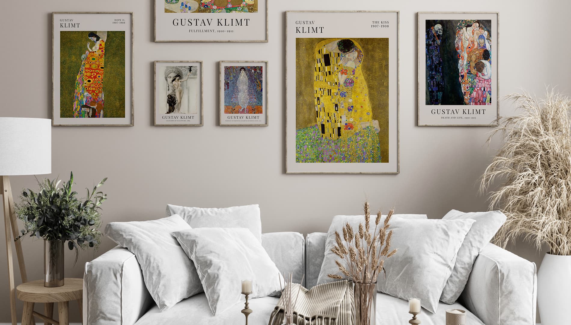 Gustav Klimt plakatai Plakatai
